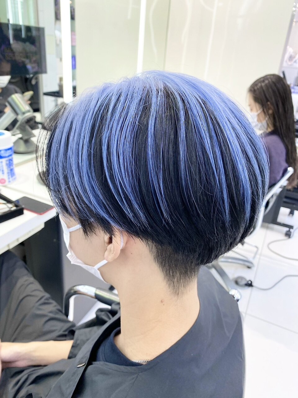 大久保綾可 ブリーチリタッチ カラー