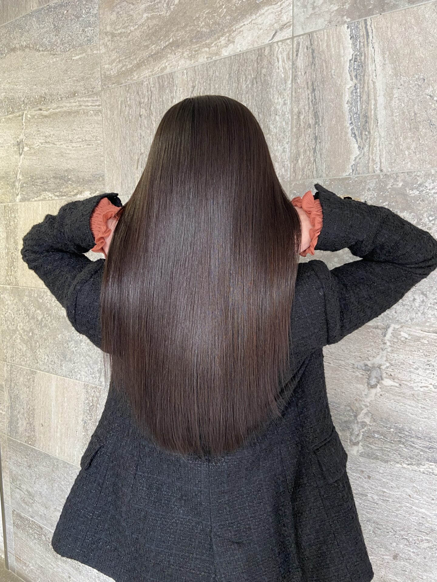 髪質改善縮毛矯正のヘアスタイル