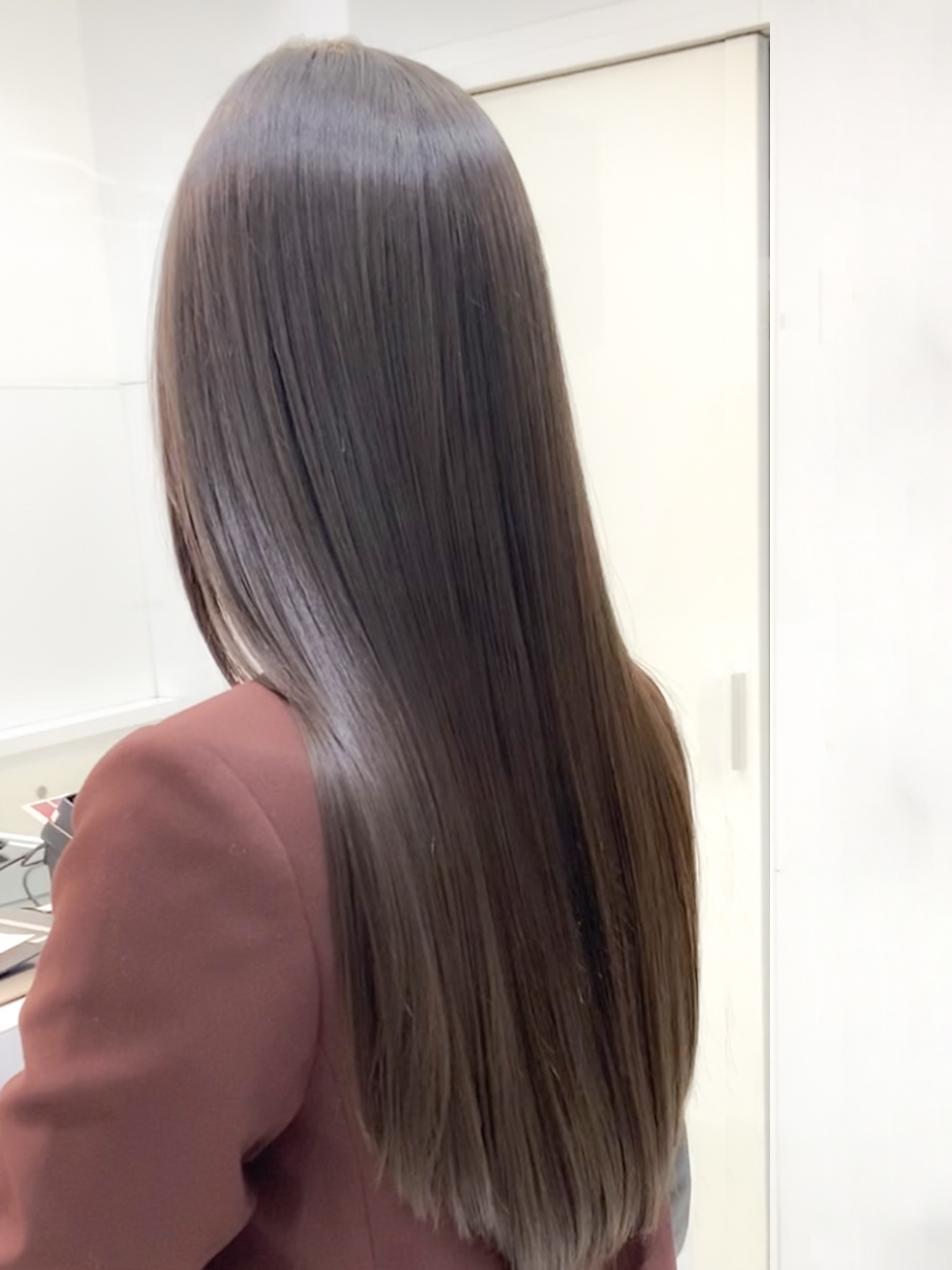 髪質改善カラーのヘアスタイル